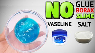 NO BORAX NO GLUE ONLY VASELINE amp SALT SLIMEHOMEMADE SLIMEDIY SALT SLIMESALT SLIMEMAKINGSALTSLIME [upl. by Gertrudis16]