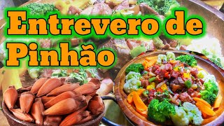 Como Fazer Entrevero de Pinhão Receita Fácil Gio Chef comidadeverdade araucária [upl. by Noyar]