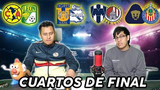 PRONOSTICOS CUARTOS DE FINAL LIGA MX [upl. by Erme688]