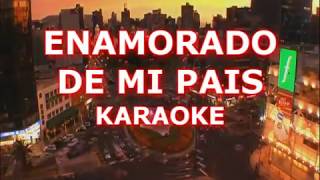 ENAMORADA DE MI PAIS  KARAOKE Eva Ayllon [upl. by Jenna770]