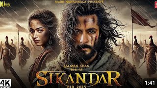 SIKANDAR  Trailer  Salman Khan  Rashmika Mandanna  Amitabh Bachchan  dynofficial dynup55 [upl. by Ethbin]