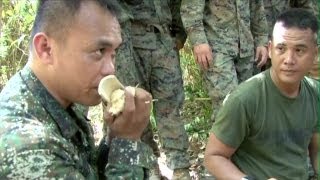 US Marines Learn Jungle Survival Training from Philippine Marines [upl. by Cochard]