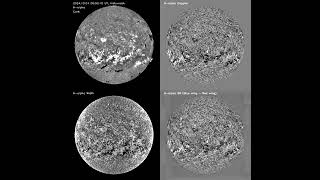 Hα 20241001  Spectroheliograph Data [upl. by Ahsimik15]