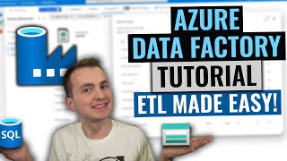 Azure Data Factory Tutorial  Introduction to ETL in Azure [upl. by Abagael]