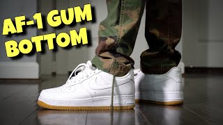 Nike Air Force 1 Low Gum Bottom [upl. by Hadnama]