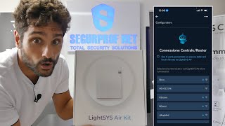 UNBOXING NUOVA CENTRALE RADIO LIGHTSYS AIR [upl. by Znerol]