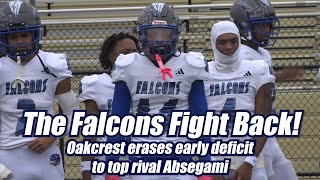 Oakcrest 35 Absegami 17  Football  West Jersey Football League  Donovan Linthicum 4 TDs [upl. by Farrell]