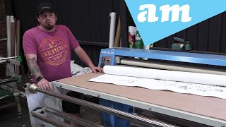 Start Your Own Clothing Factory with AMCOZA Sublimation Printer and Roller Heat Press Interviews [upl. by Jansen699]