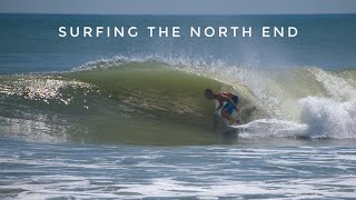 Surfing Virginia Beachs North End [upl. by Bonacci141]