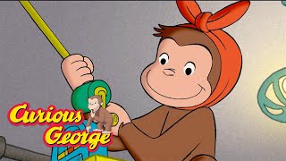 George and the Creepy Noise 🐵 Curious George 🐵 Kids Cartoon 🐵 Kids Movies [upl. by Burlie]