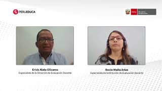 MINEDU ✅SIMULACION DE ENTREVISTA CRITERIO 1 [upl. by Frentz]