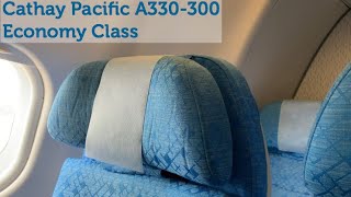 Cathay Pacific A330300 Economy Class [upl. by Lyred]