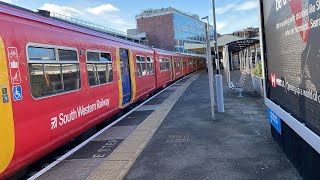 South Western Railway and London Overground Trains at Richmond on January 29th 2022 [upl. by Ettenav416]