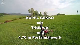 KÖPPL GEKKO Portalmähwerk KDSP 470 [upl. by Iinde]