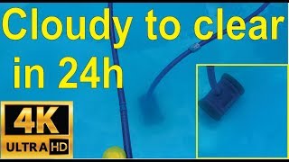 How to clear a cloudy pool in 24 hours flocculant [upl. by Assenad]