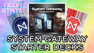 Netrunner  System Gateway Starter Decks Full Demo Game [upl. by Ahsied]