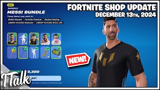 NEW MESSI IS IN FORTNITE amp RARE EMOTES Fortnite Item Shop December 13th 2024 [upl. by Ernestine]