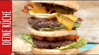 JalapenoCheeseburger  REWE Deine Küche [upl. by Anitroc]