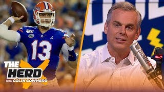 Colin Cowherd unveils his Marquee 3 College Football picks for the week  CFB  THE HERD [upl. by Akihsal449]