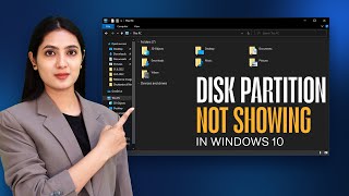 D Drive Not Showing In Windows 10  Hard Drive Missing  How To Access D Drive [upl. by Haas]