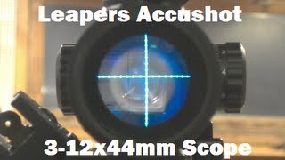 Leapers AccuShot 312x44mm Compact Illumination Enhancing Rifle Scope [upl. by Ummersen]