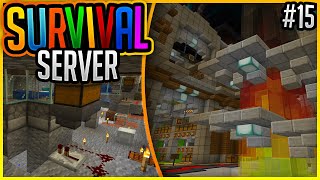 XXL Lager Itemaufzug bauen ✨ SMP 15 ✨Minecraft 116 Survival Lets Plays 15 ✨ ErikOnHisPeriod [upl. by Kamillah447]