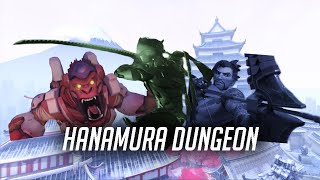 Overwatch Coop  Hanamura Dungeon [upl. by Shaina]