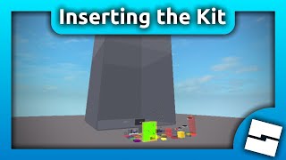 Roblox  JToH Tower Building Tutorial 1  Inserting the Kit [upl. by Elletsyrc]