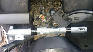 03 F250 54L Shift Tube Replacement [upl. by Chlori]