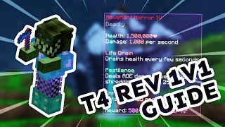 Hypixel Skyblock  Guide to Soloing T4 Revenant Horror [upl. by Ami161]