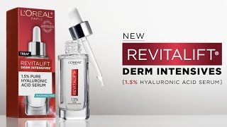 Revitalift Derm Intensives 15 Pure Hyaluronic Acid Serum [upl. by Farah]