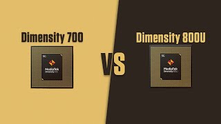 Dimensity 800U vs Dimensity 700  Full Comparison [upl. by Wey]