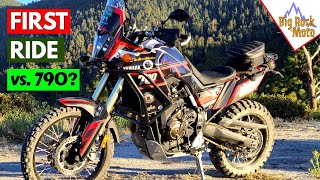 First Ride Vlog Yamaha Tenere 700  Blowing Away Expectations [upl. by Dorsey]