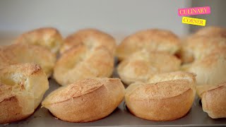 Popovers Recipe ll Easy Popovers Recipe ll Gruyere Popovers [upl. by Isawk]