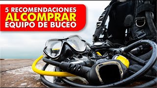 5 Recomendaciones al comprar tu equipo de buceo [upl. by Keelia]