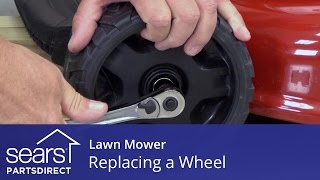 How to Replace a Lawn Mower Wheel [upl. by Christabelle]