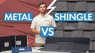 Metal Roofing Vs Shingle Roofing [upl. by Ringler]