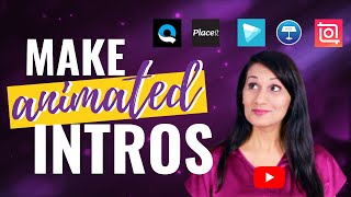 Top 5 Free YouTube Intro Makers online no watermarks [upl. by Aisa800]