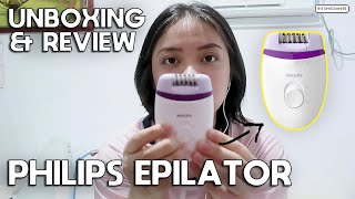 PHILIPS SATINELLE EPILATOR BRE27500 UNBOXING AND REVIEW  itsmisswhite [upl. by Lyontine197]