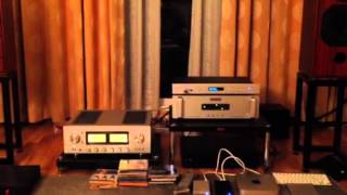 Harbeth c7es3 amp luxman L550a ii amp bryston BDP1 amp Audio rese [upl. by Kwok]