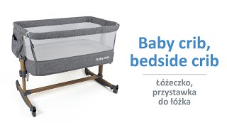 Łóżeczko  przystawka do łóżka  Baby Mix [upl. by Irafat928]