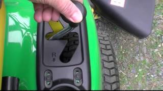 John Deere D105 Problem Automatic Transmission CVT Review [upl. by Tteirrah812]