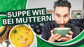 Erbsensuppe nach Omas Rezept  UNBEDINGT ausprobieren [upl. by Dunkin]