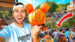 Is Disneyland’s Crowd Attendance Shrinking CRAZY Crowd Day Halloween Begins [upl. by Aehtela59]