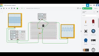 Tinkercad tutorial 2 Design and simulation of NPN transistor switch circuit design [upl. by Annatnas]