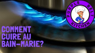 Comment préparer un bain Marie [upl. by Ahsiemat]