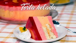 TORTA HELADA PERUANA ✨ Receta Fácil 😋 [upl. by Aicile195]