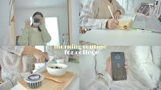 🌼 productive 6am morning routine for college in Korea 🇰🇷  STUDY amp GRWM  ft Idenati [upl. by Llerud]