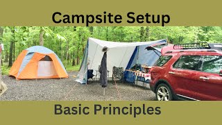 Camping Hacks How to safely set up a campsite [upl. by Ahtikal]