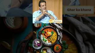 Sanjay dutt favorite food ghar ka khana viralvideo youtubeshorts [upl. by Amocat334]